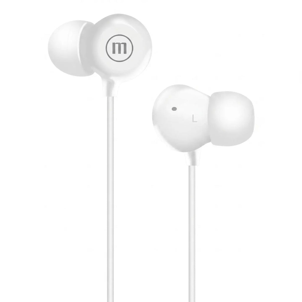 Maxell Audífonos Maxell INBAX USB-C Con Mic In Ear Tipo C Blanco